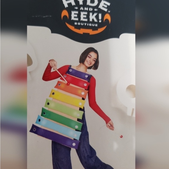 Hyde and Eek, Colorful Xylophone Musical Costume, Unisex - Picture 3 of 3